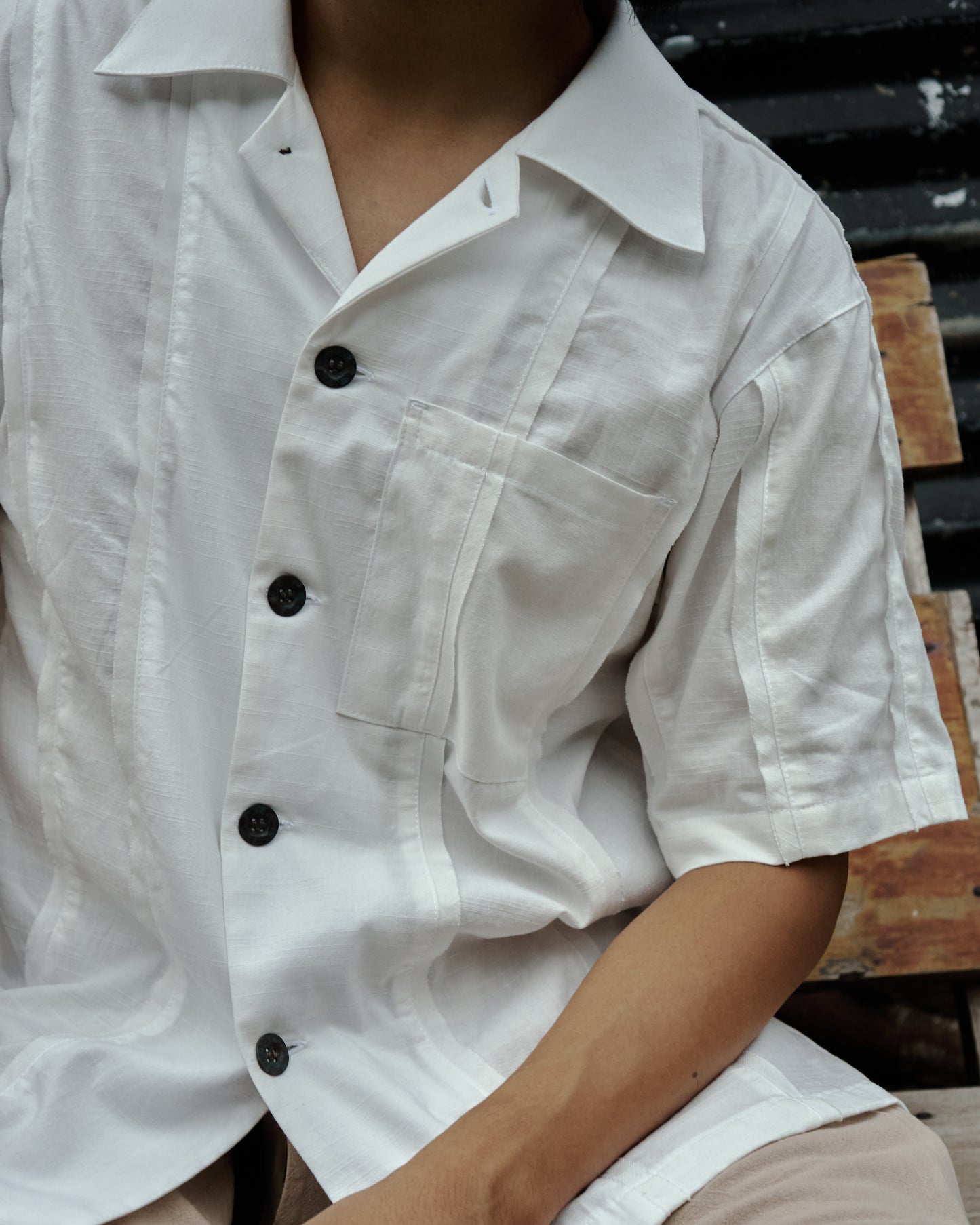 Piping S/S Overshirt