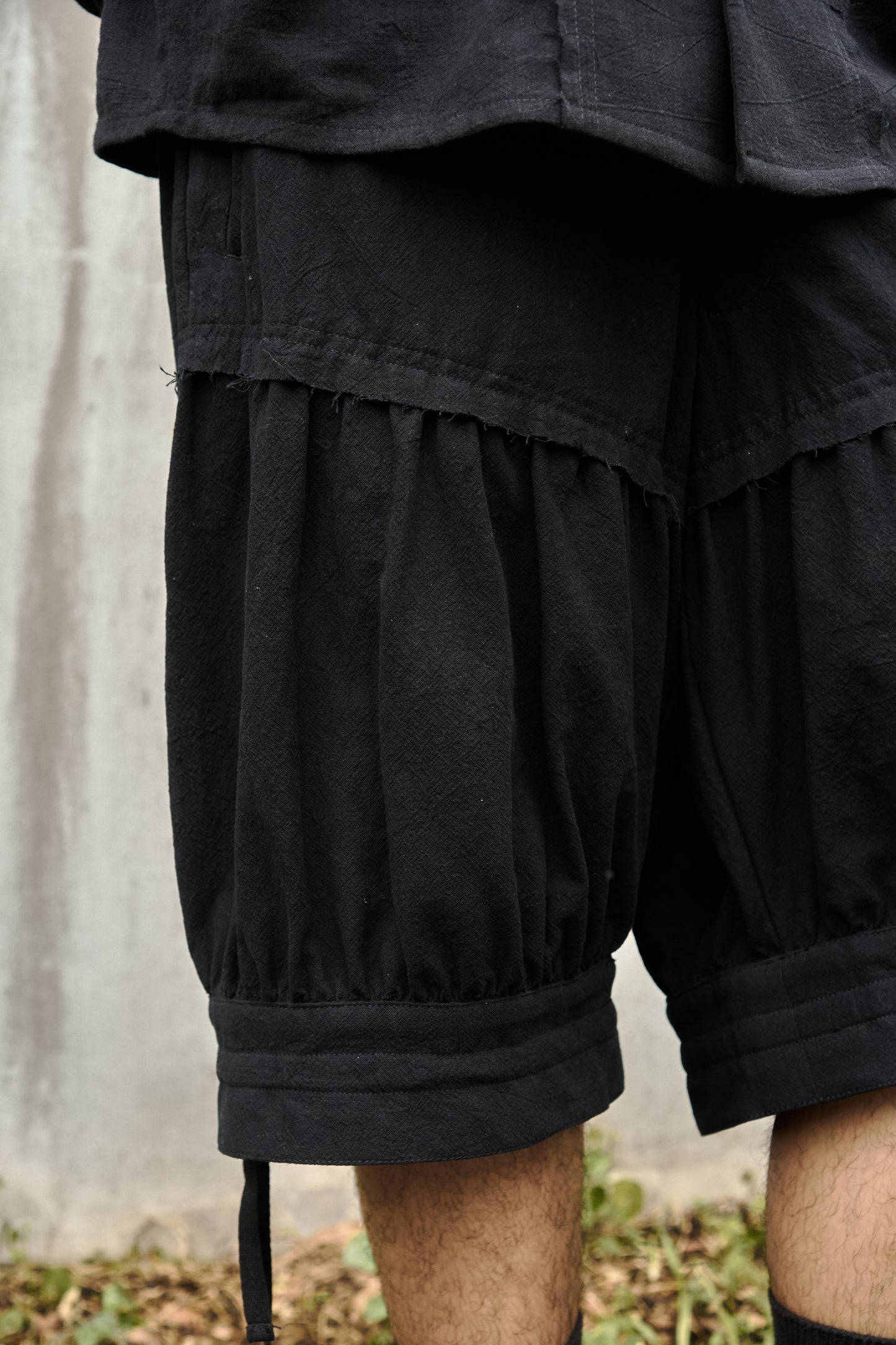 Gathered Balloon Shorts