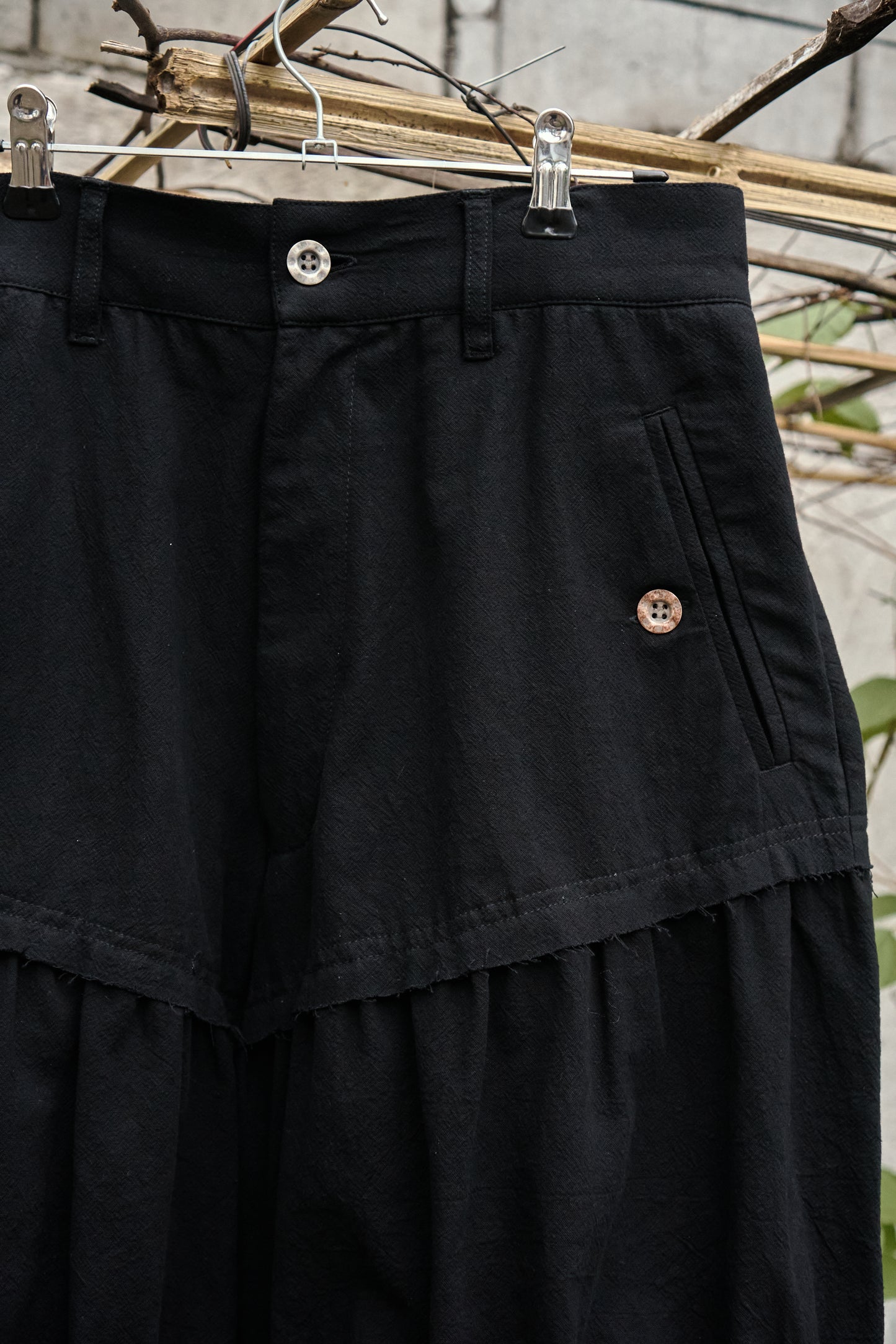 Gathered Balloon Shorts