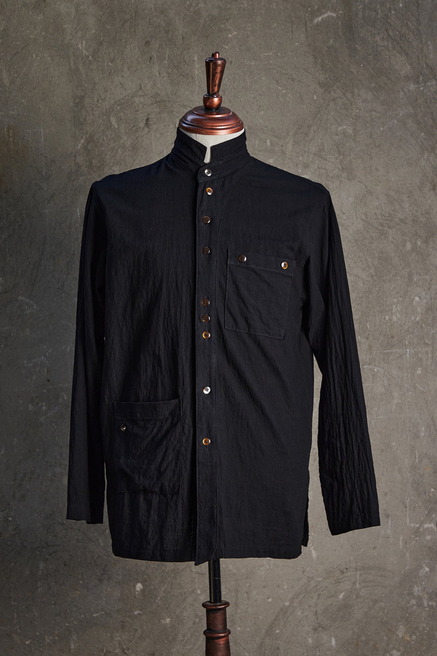 Multi-Button L/S Shirt