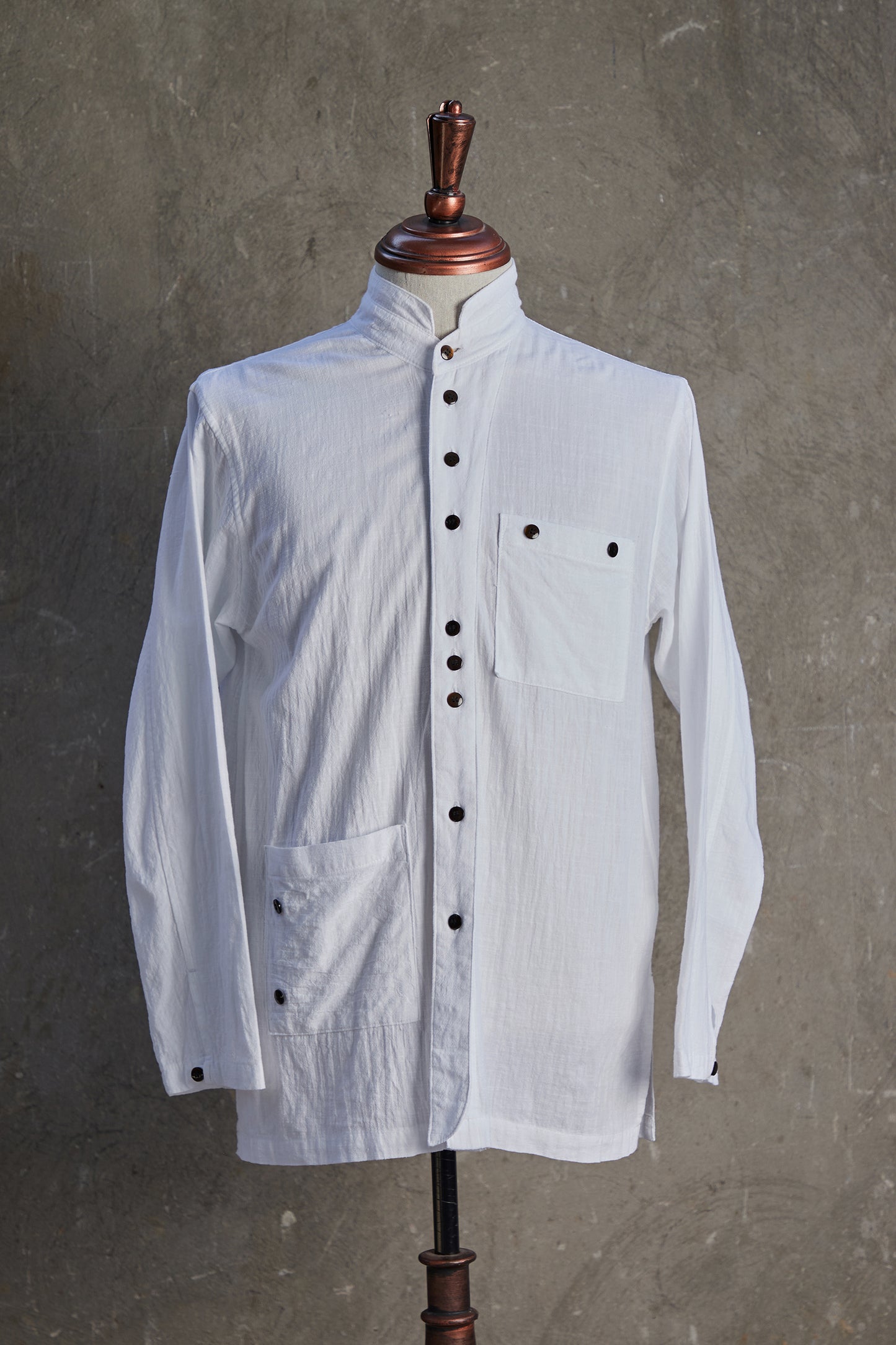 Multi-Button L/S Shirt