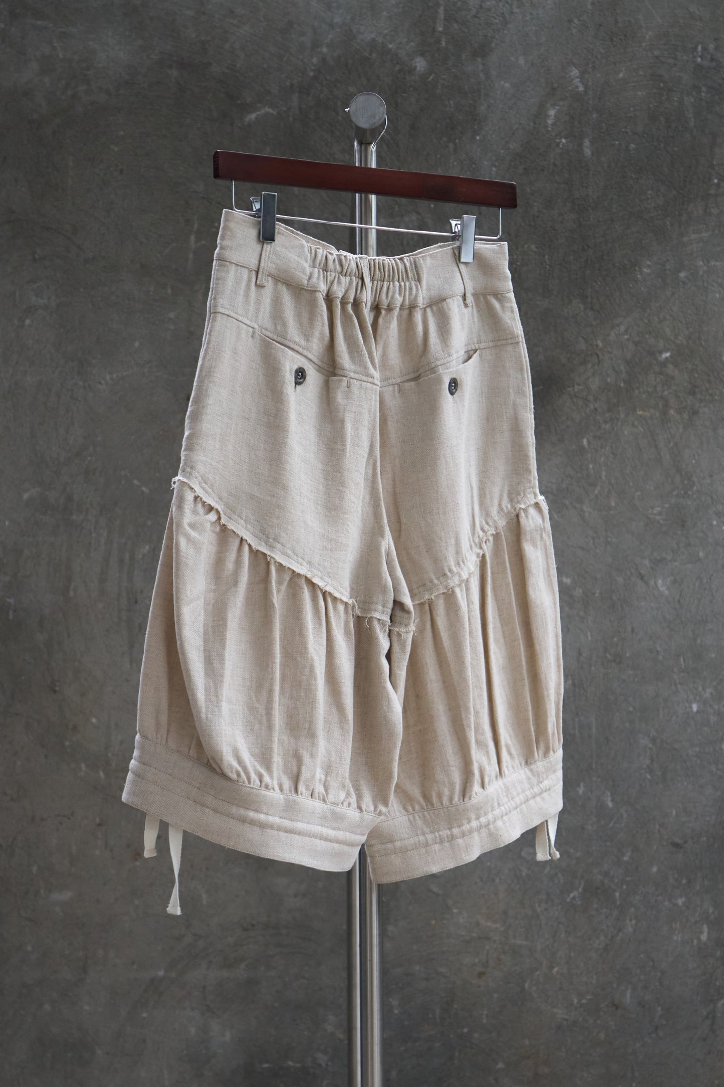 Gathered Balloon Shorts