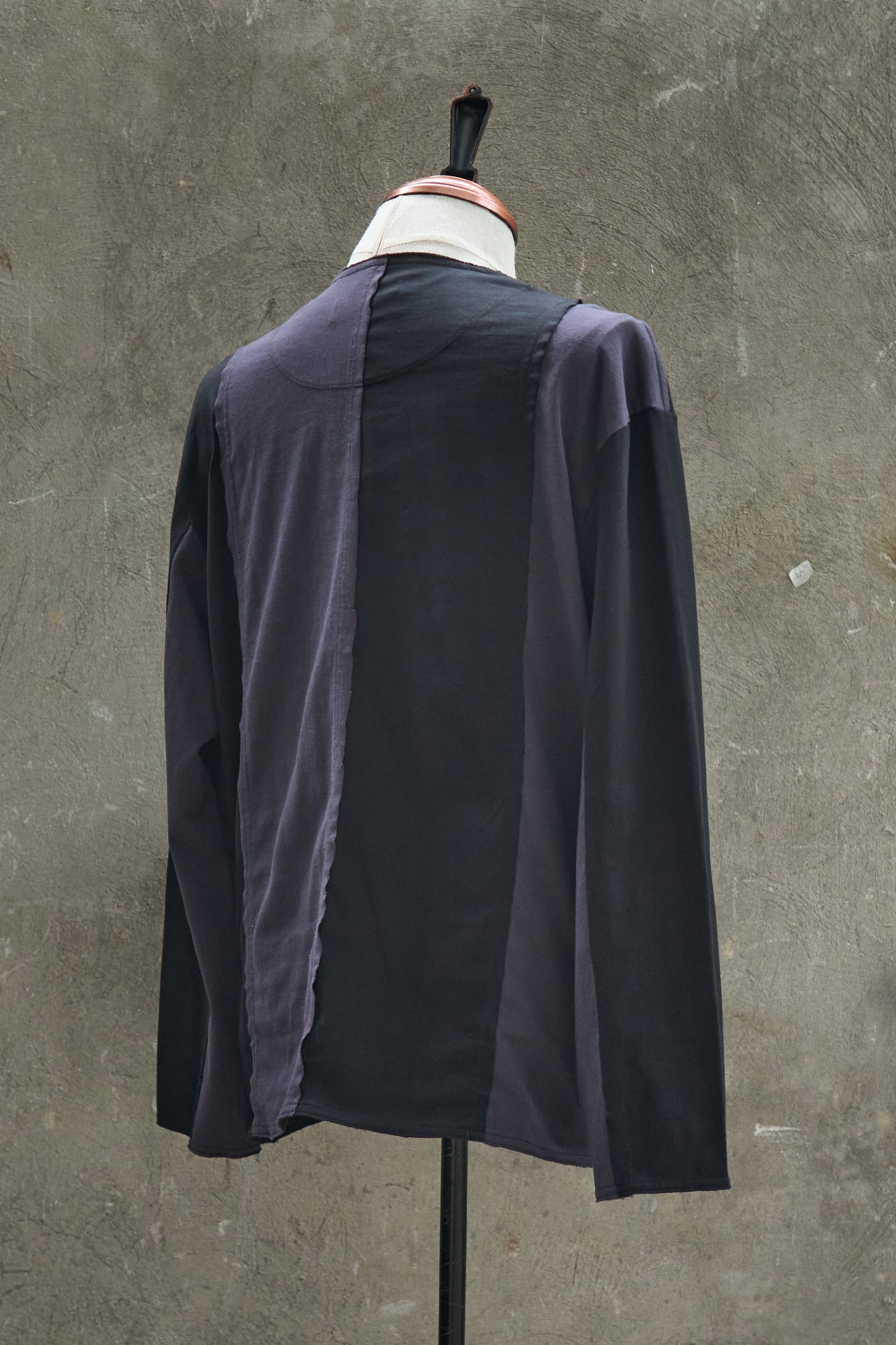 Switching Collarless Jacket