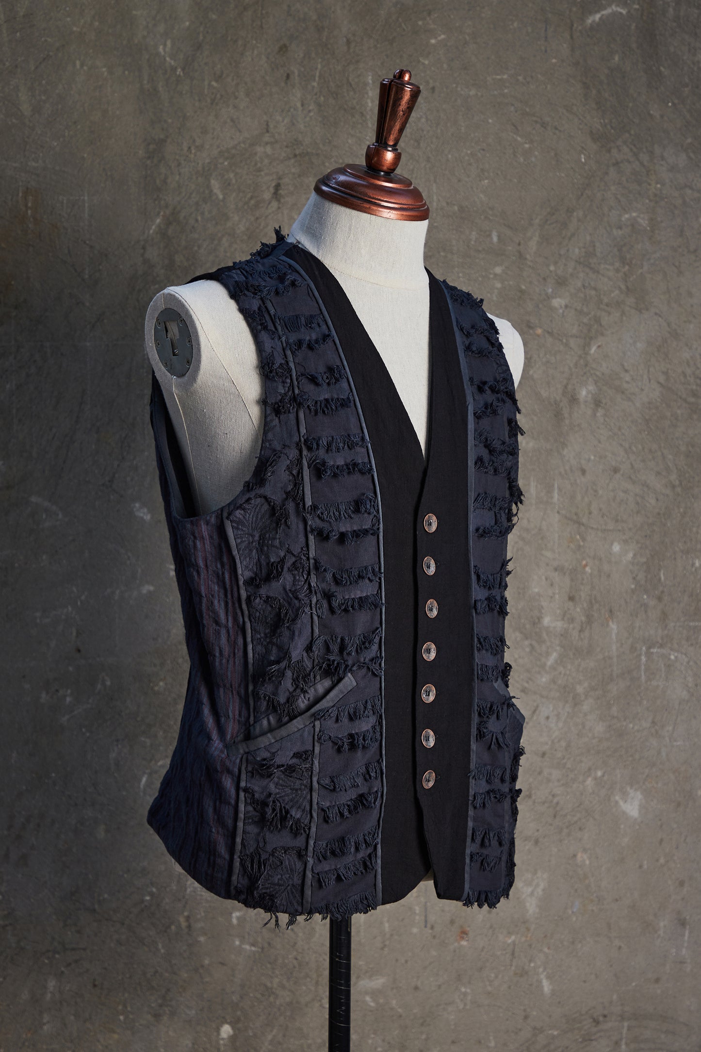 Overdyed Switching Waistcoat
