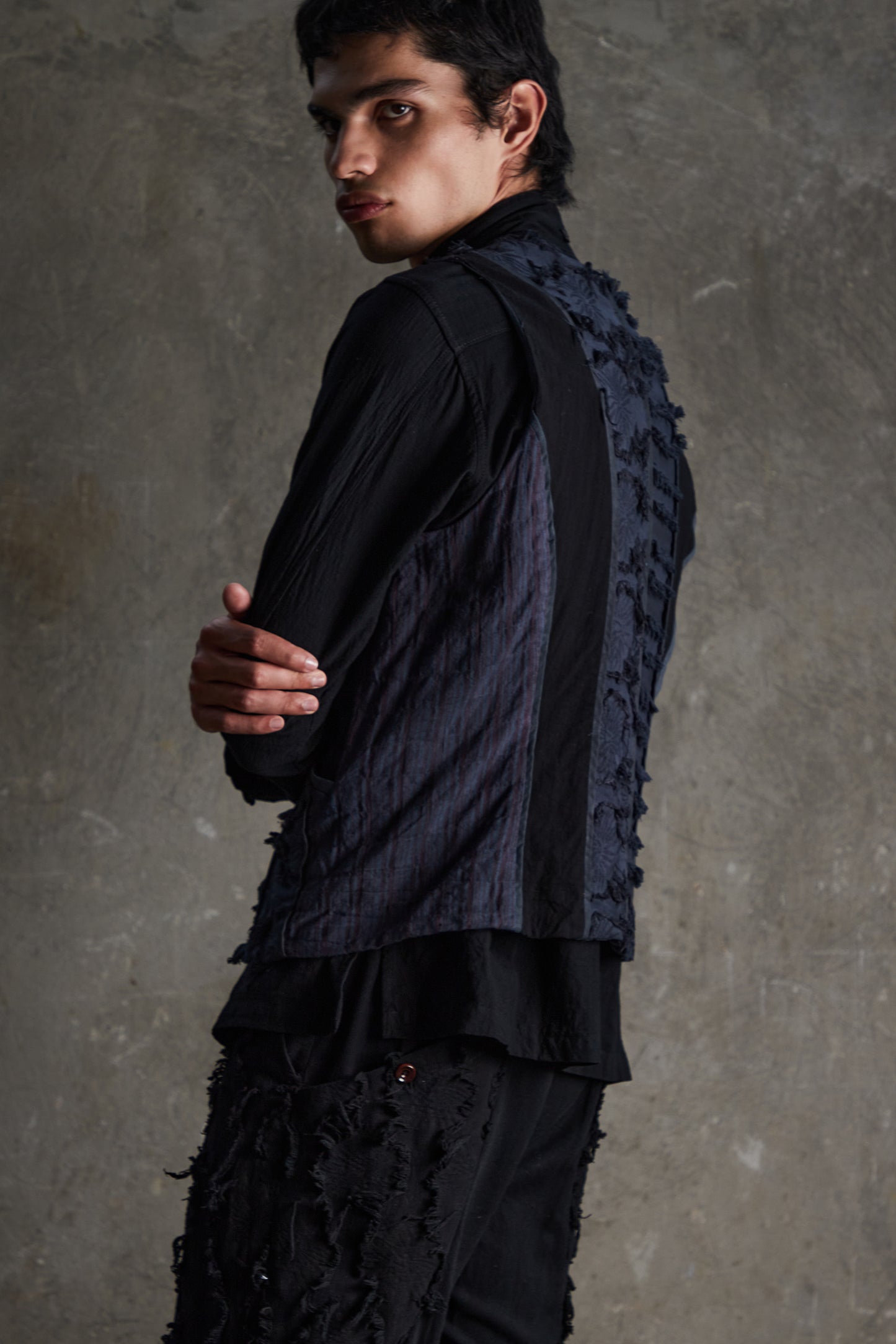 Overdyed Switching Waistcoat