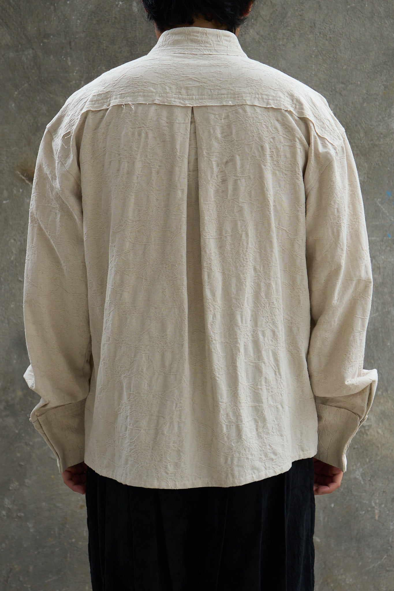Pleated Smock Shirt