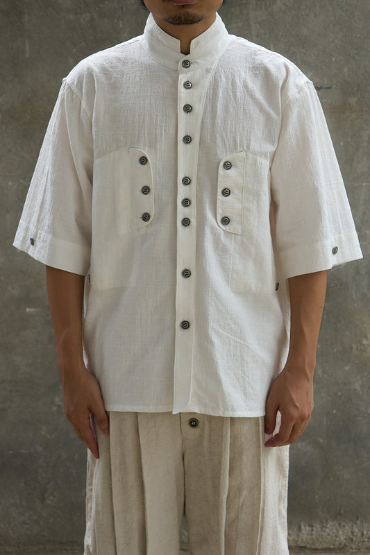 Multi-Button S/S Shirt