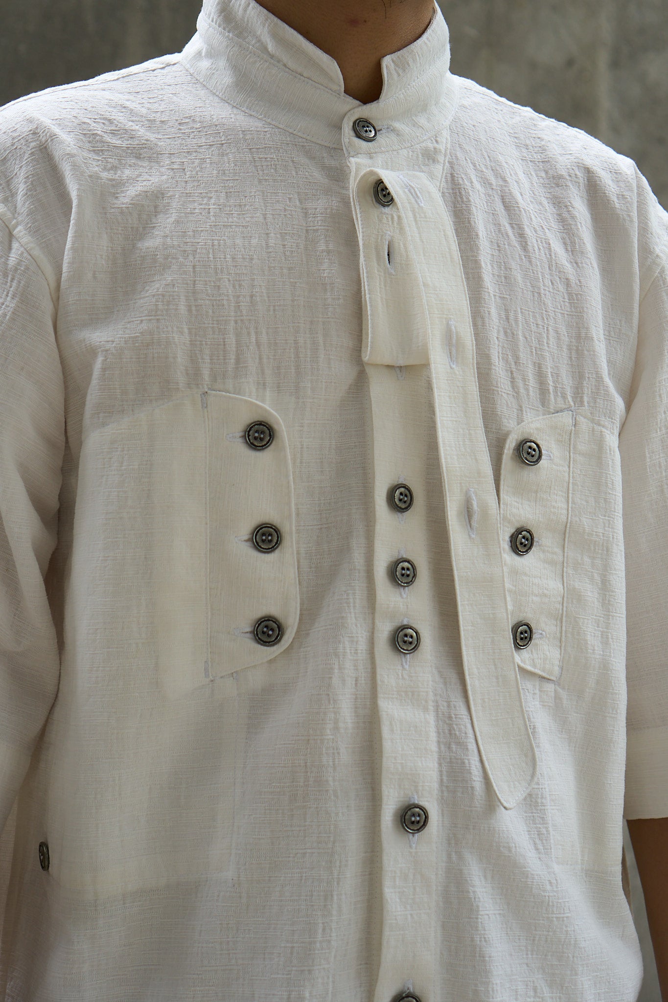 Multi-Button S/S Shirt