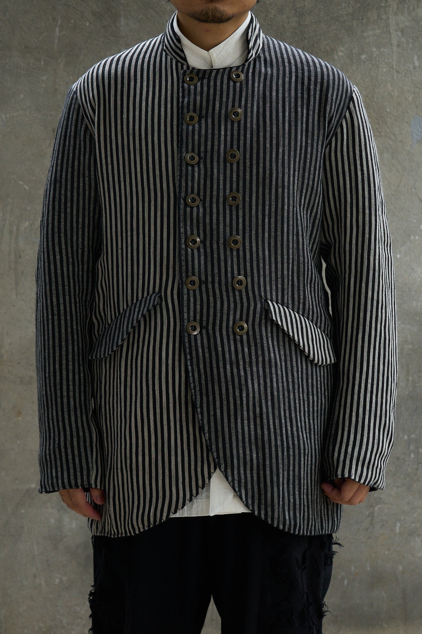 Reversible Double Breasted Jacket