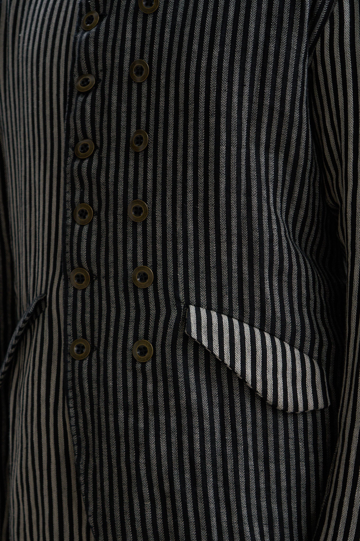 Reversible Double Breasted Jacket