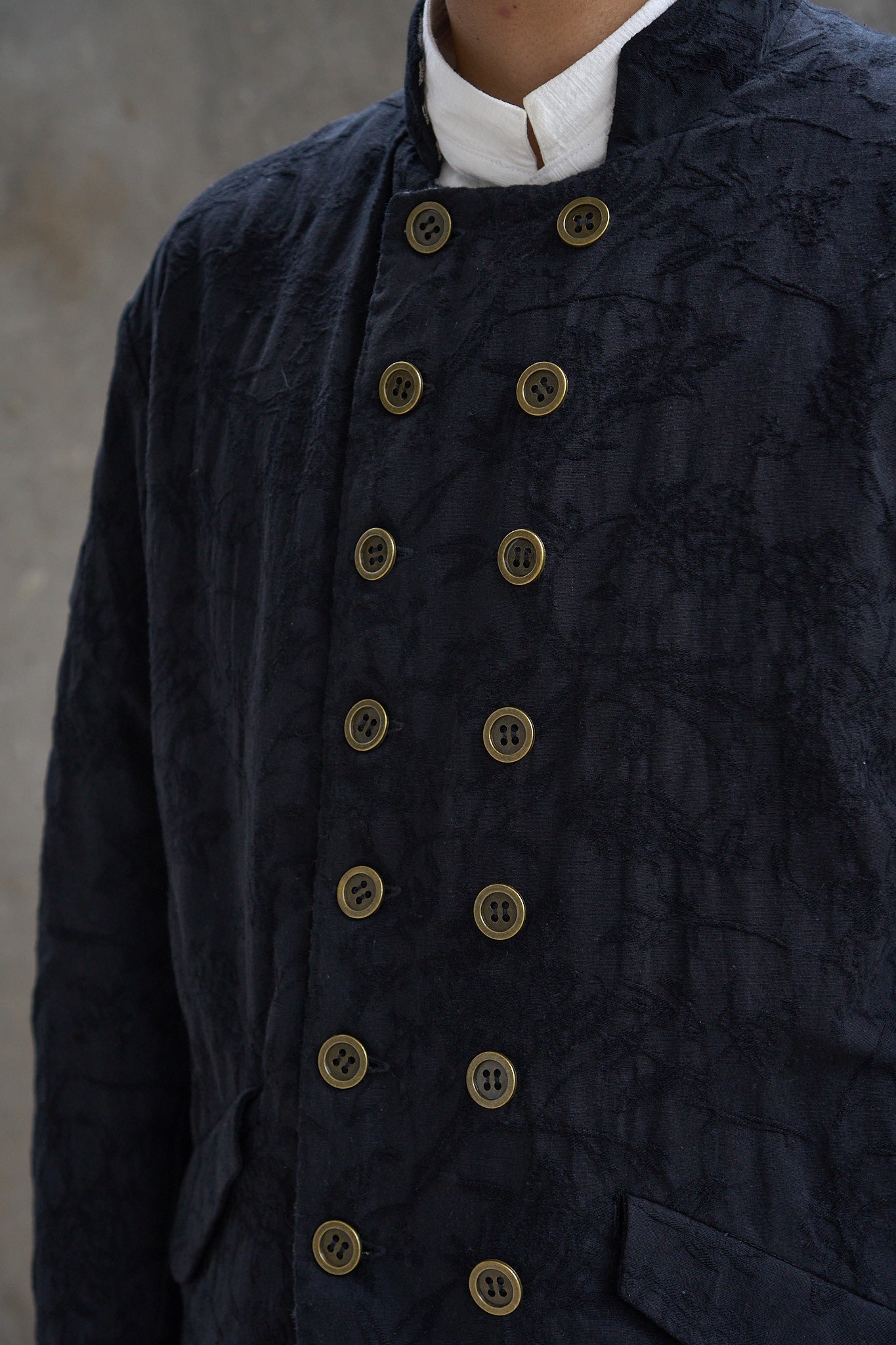 Reversible Double Breasted Jacket