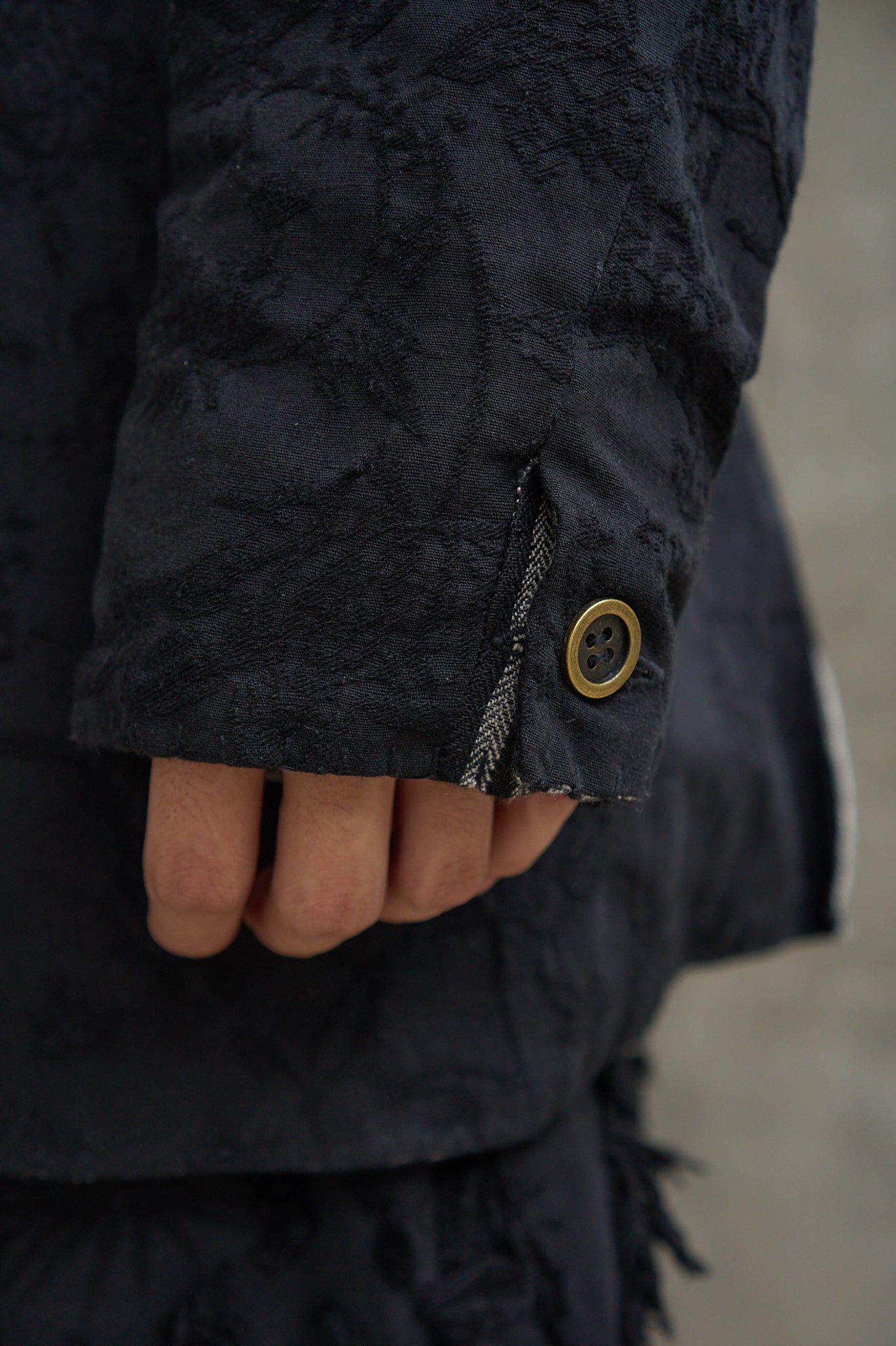 Reversible Double Breasted Jacket