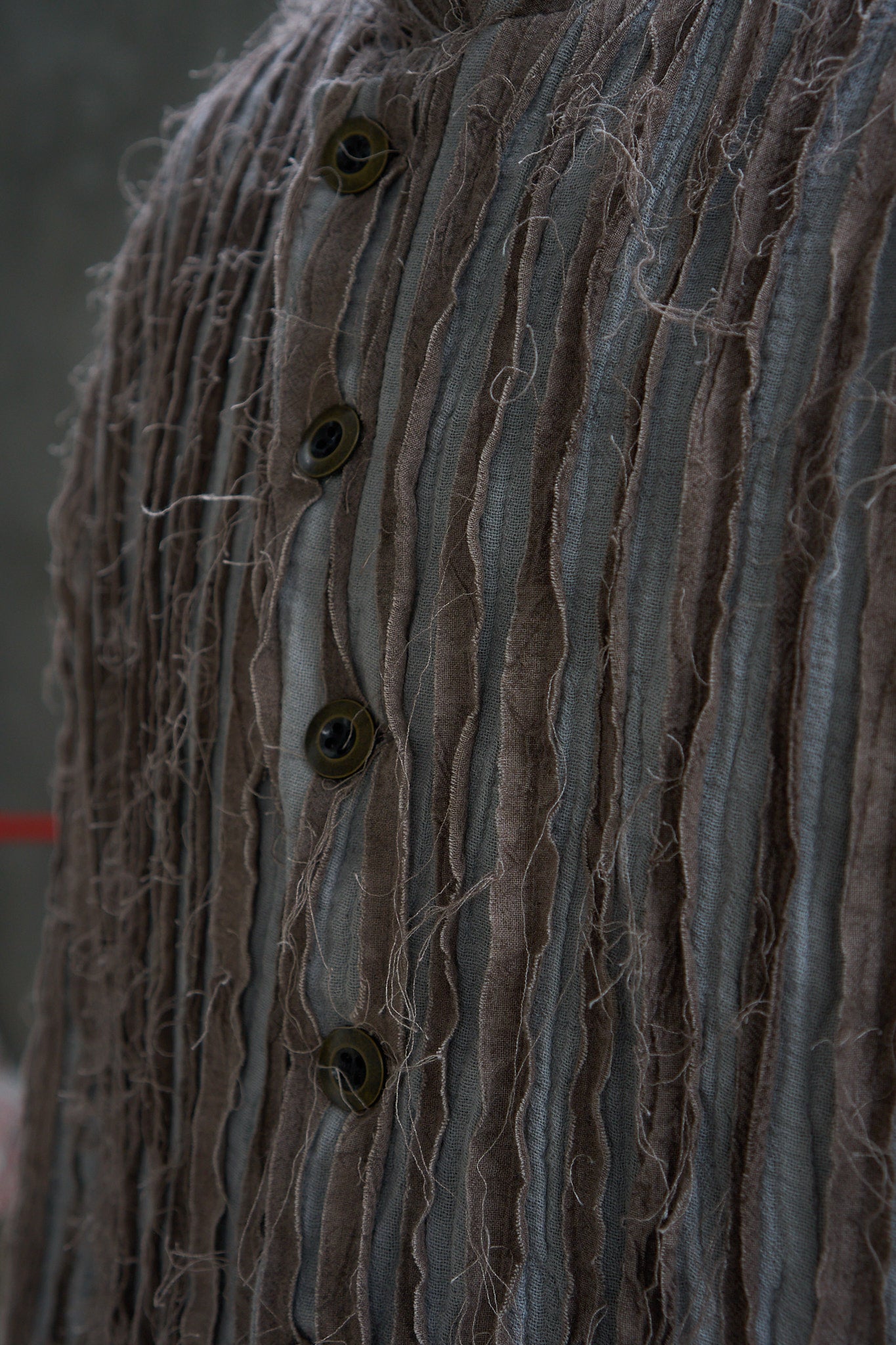 Patch Striped Jacket