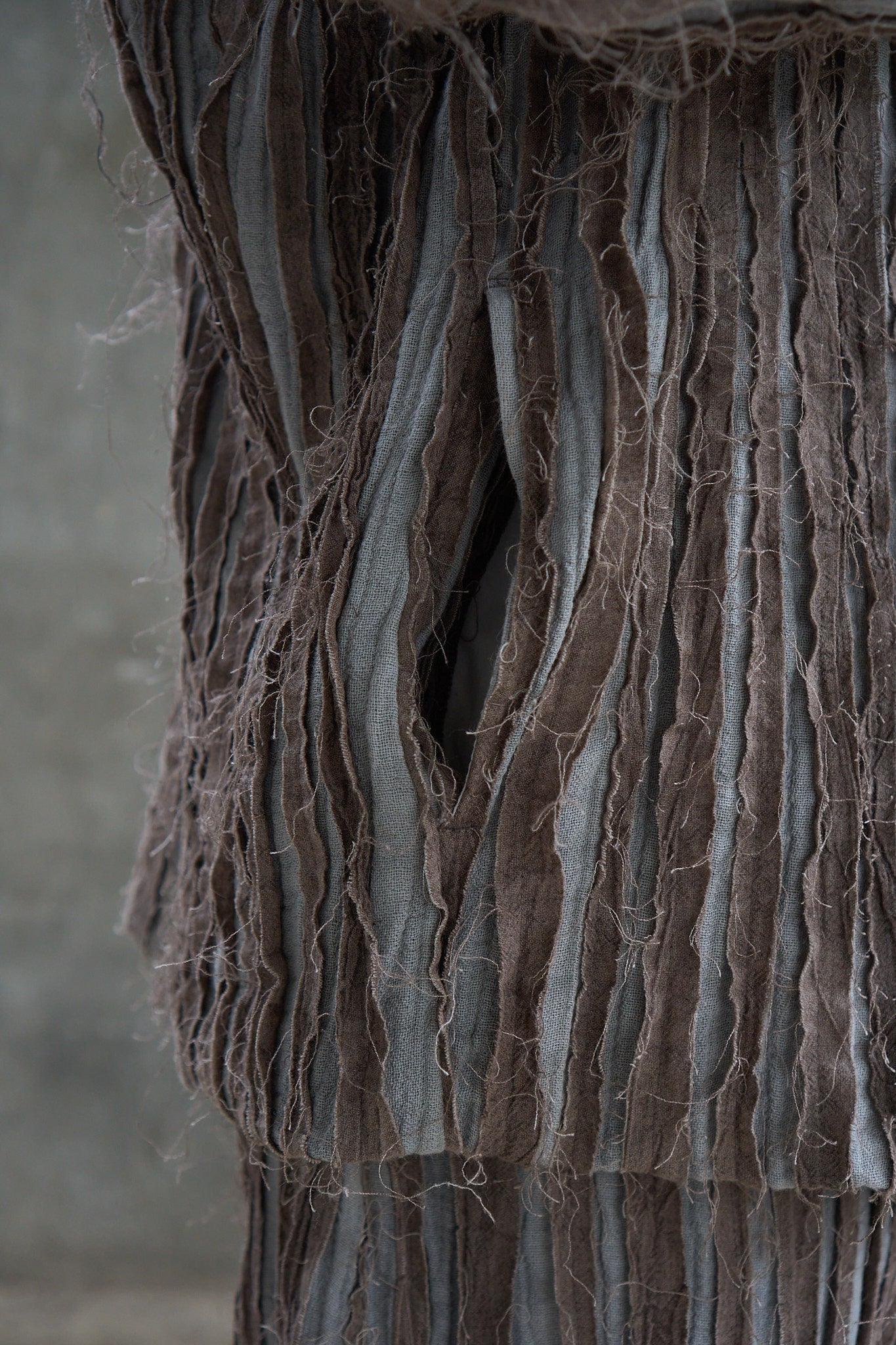 Patch Striped Jacket