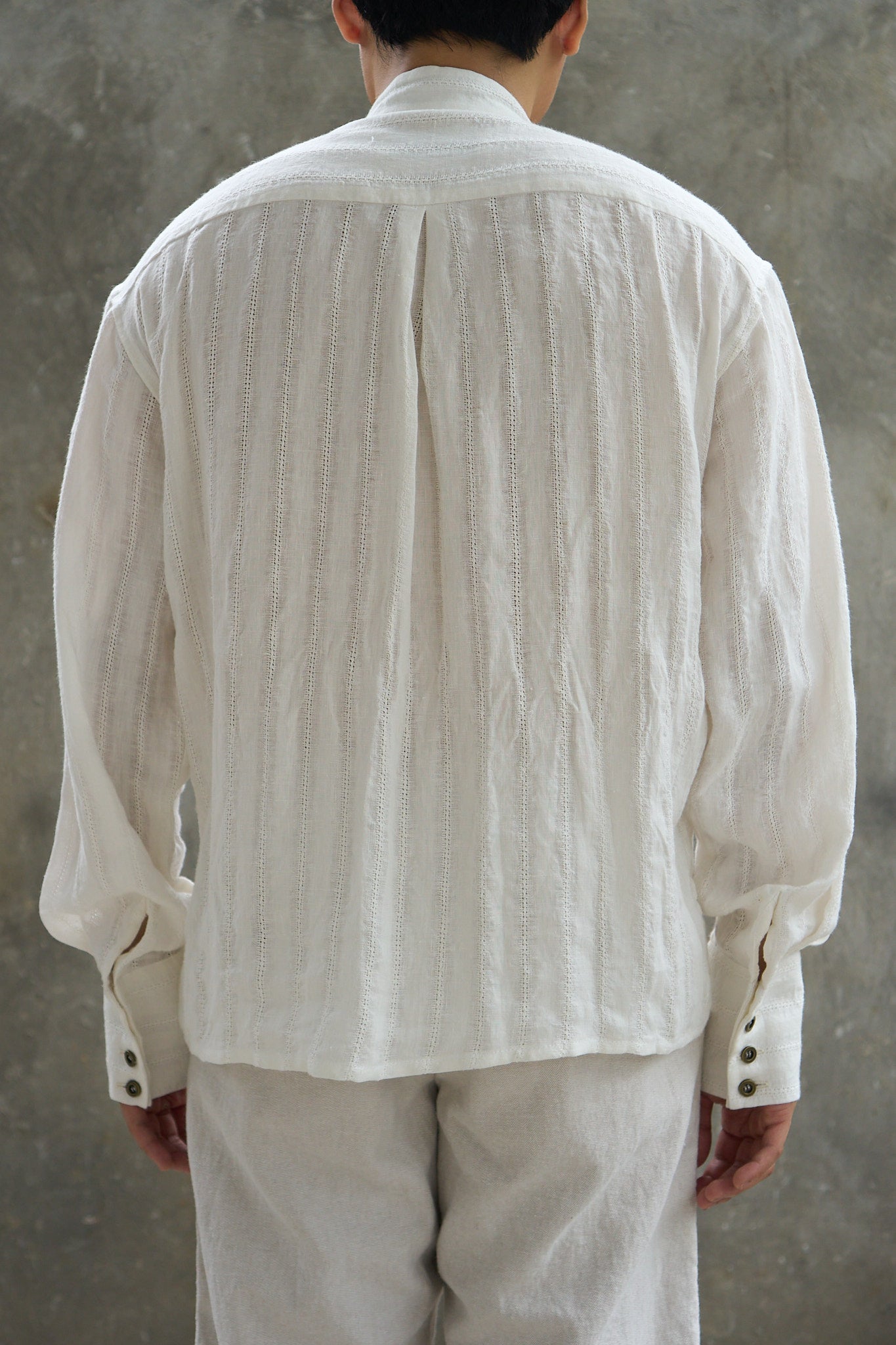 Pleated Smock Shirt