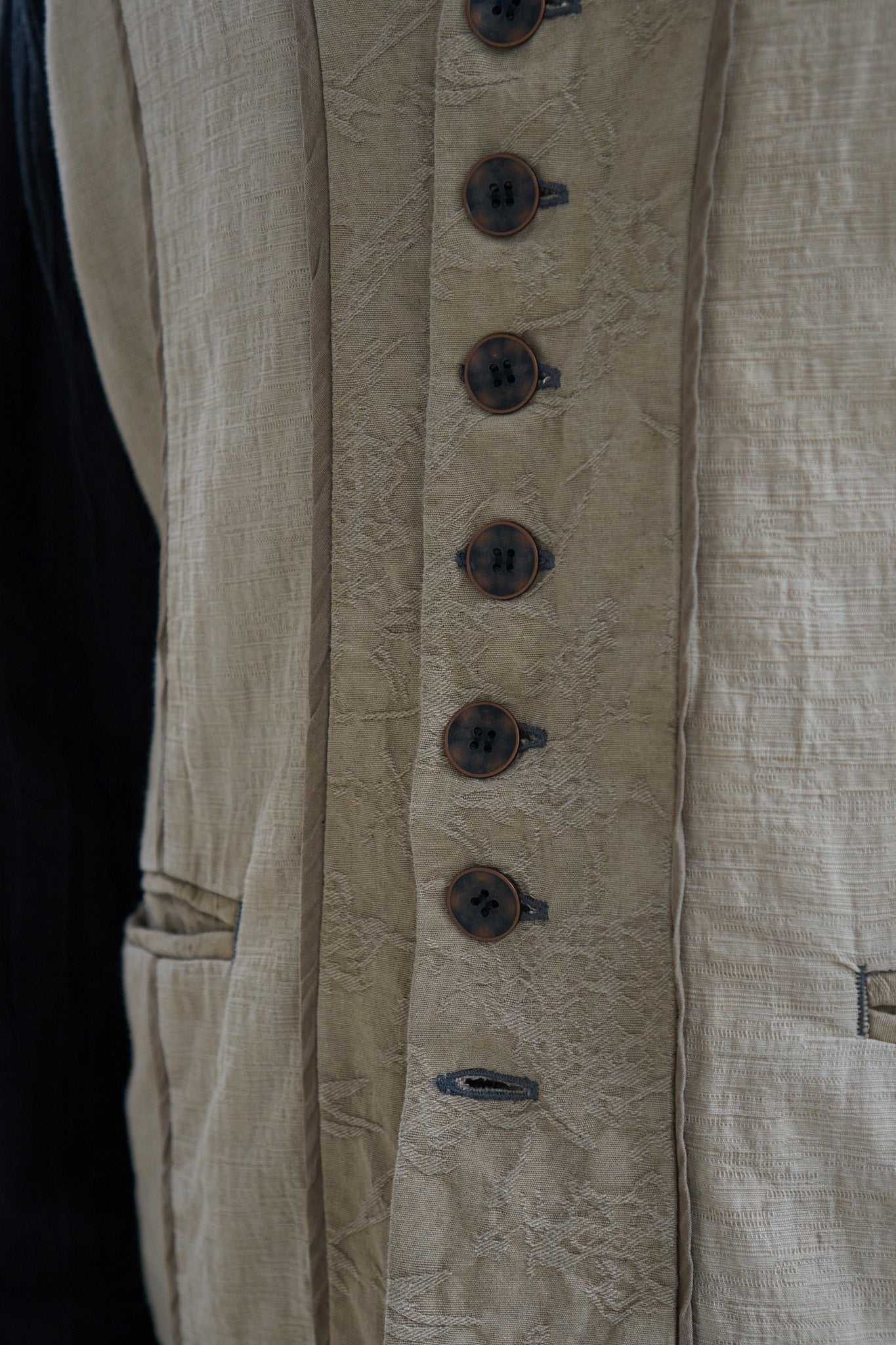 Overdyed Switching Gilet Jacket