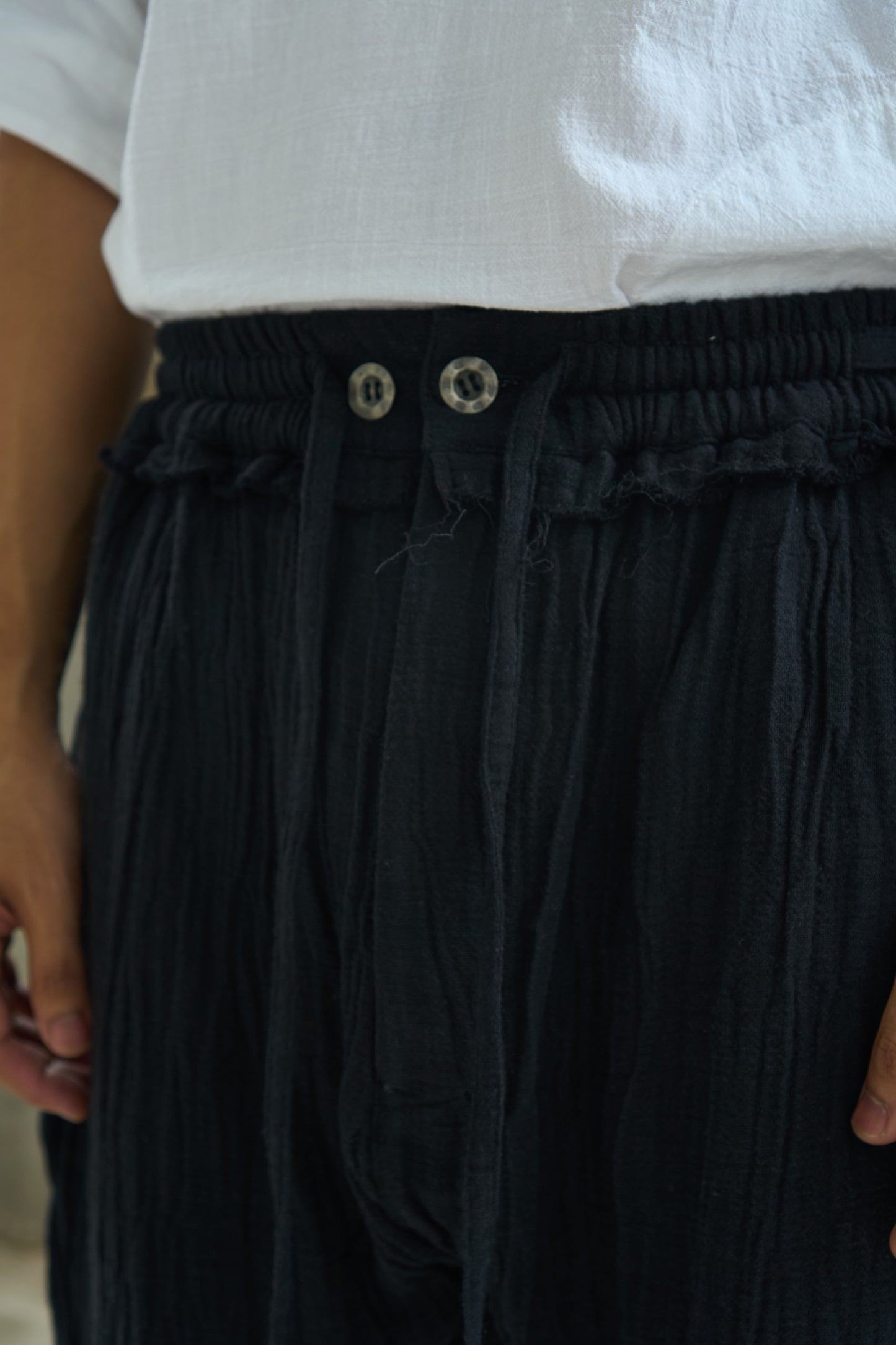 Drawstring Curved Pants Type II (PRE-ORDER)