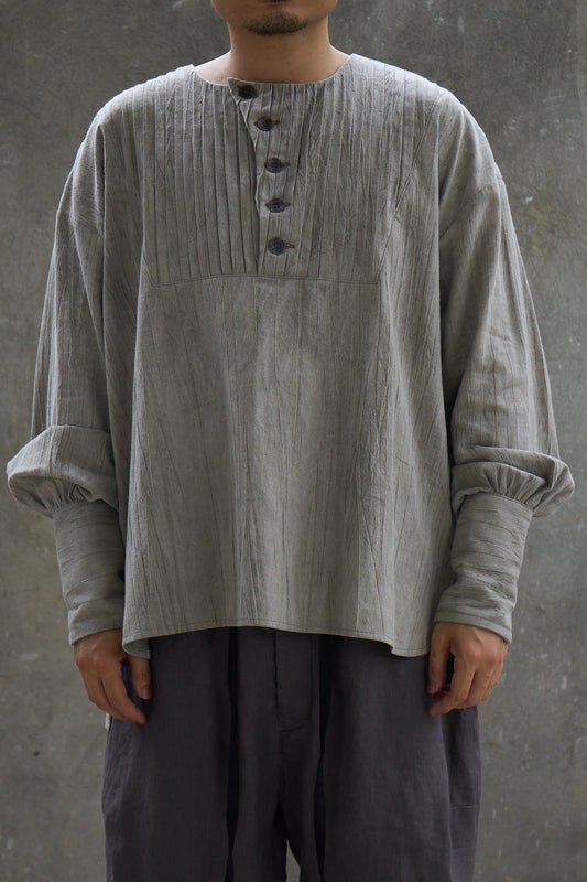 Oversized Bib Shirt