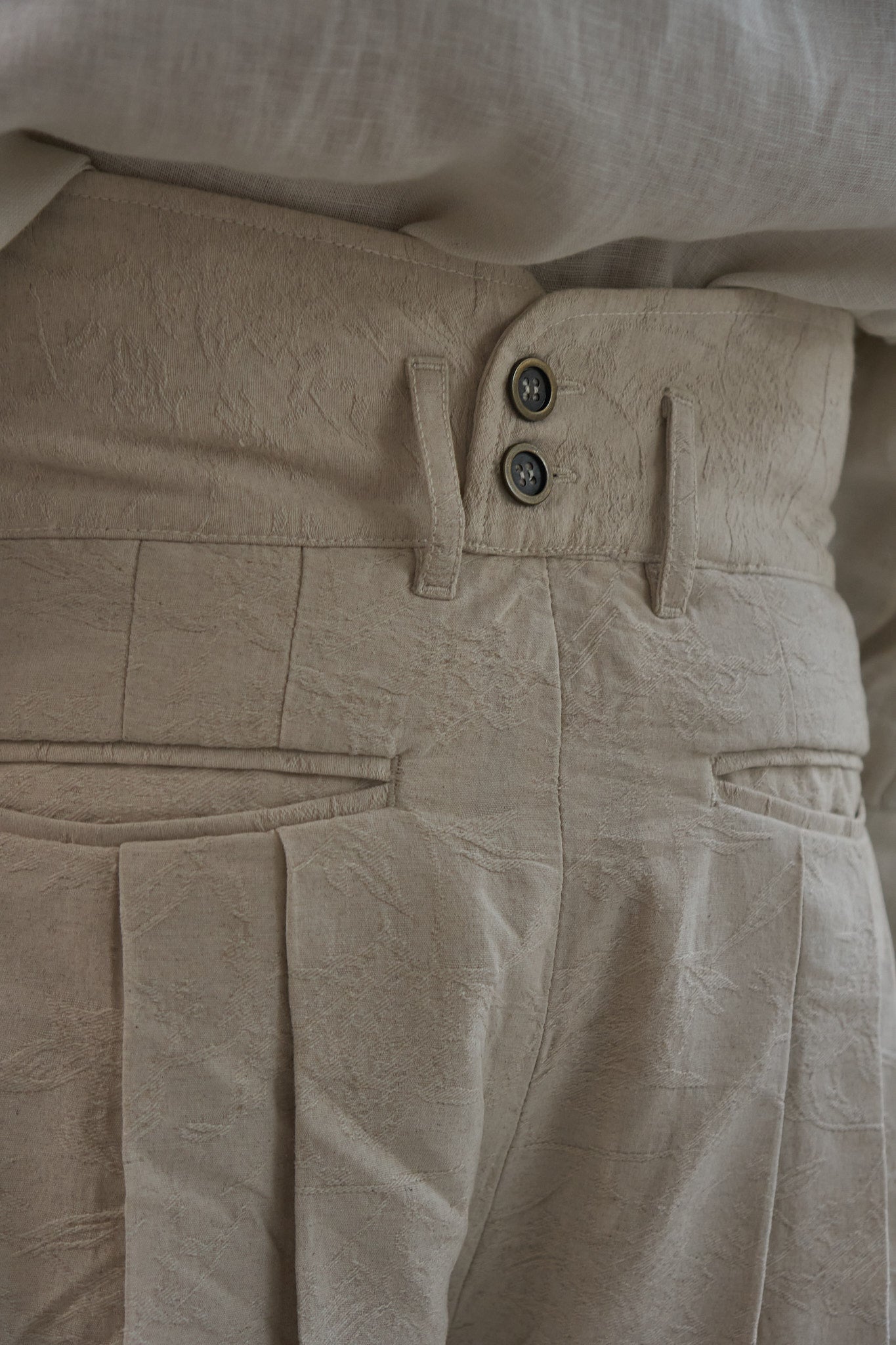 Multi-Pleated Corset Shorts