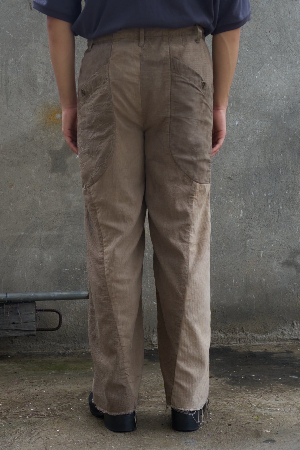 Overdyed Straight-Leg Pants - Edition of One