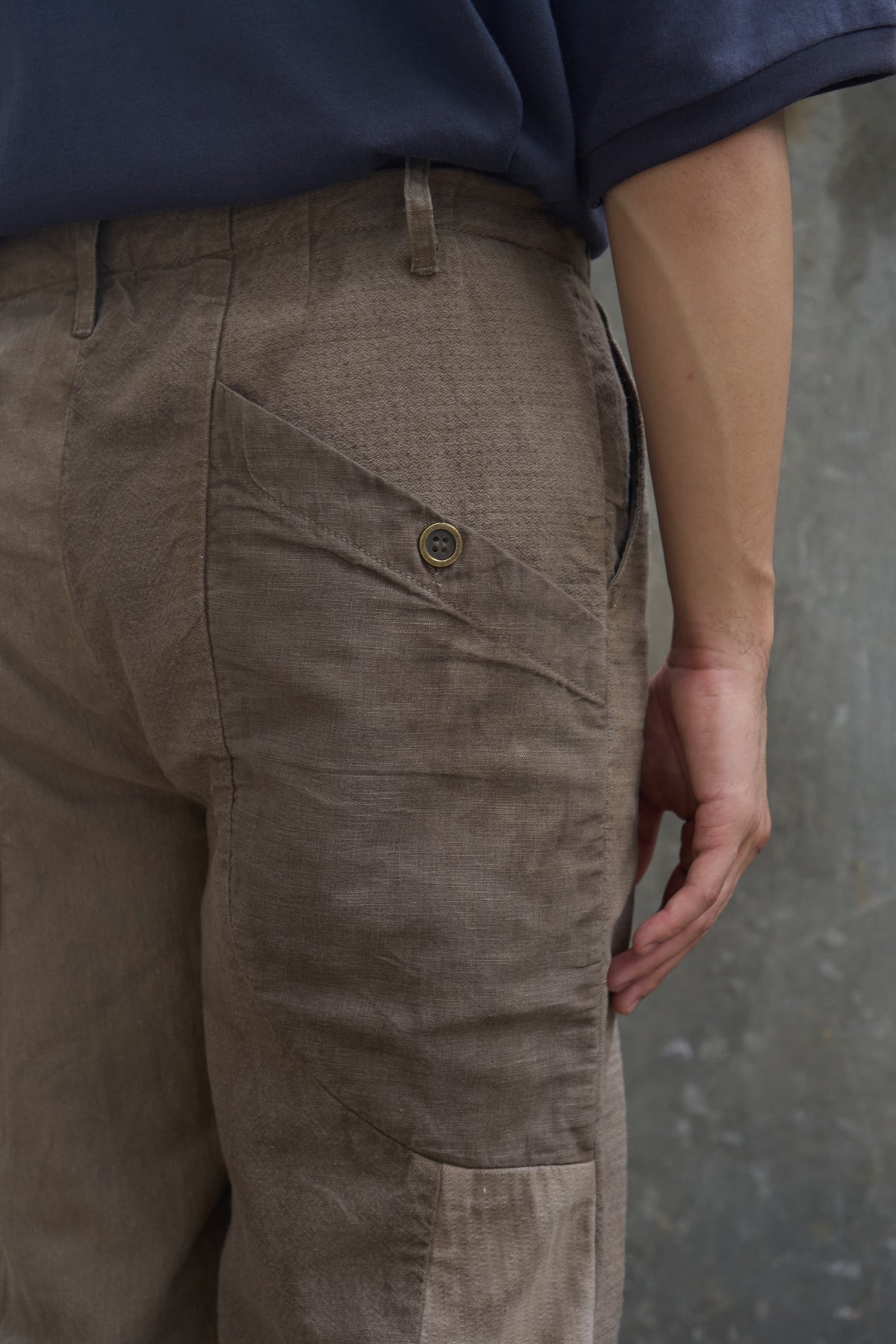 Overdyed Straight-Leg Pants - Edition of One