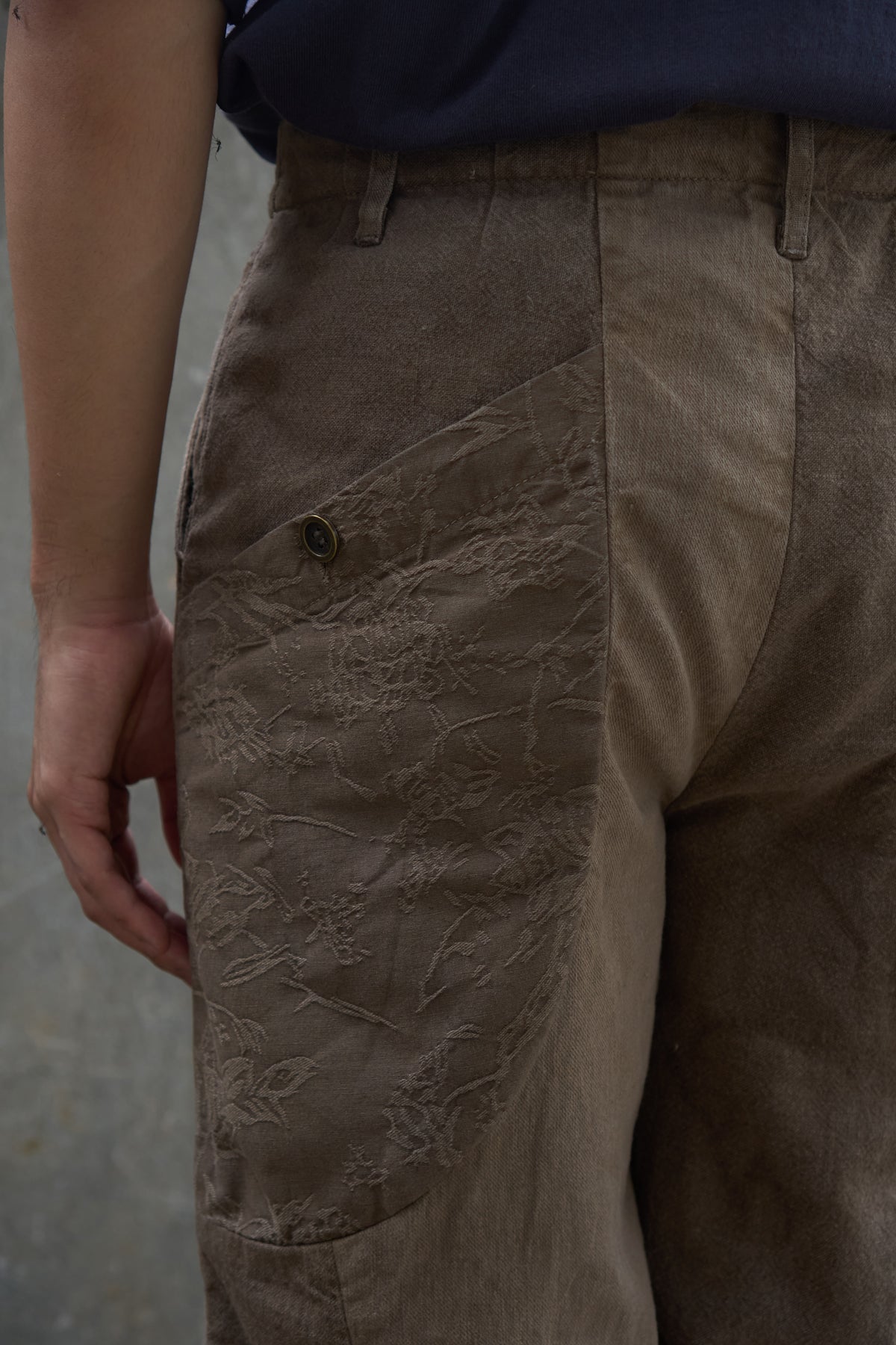 Overdyed Straight-Leg Pants - Edition of One