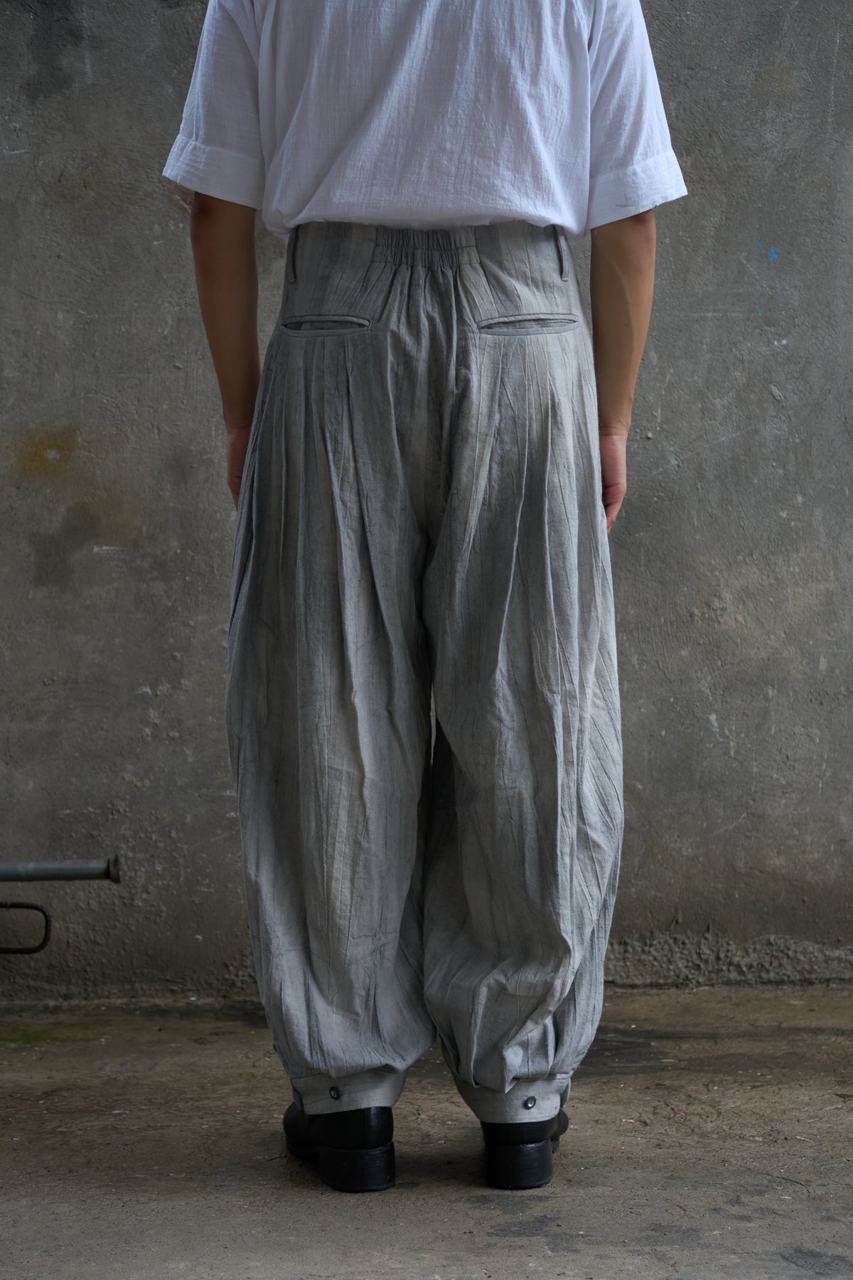 Multi-Pleated Pants - Edition of One