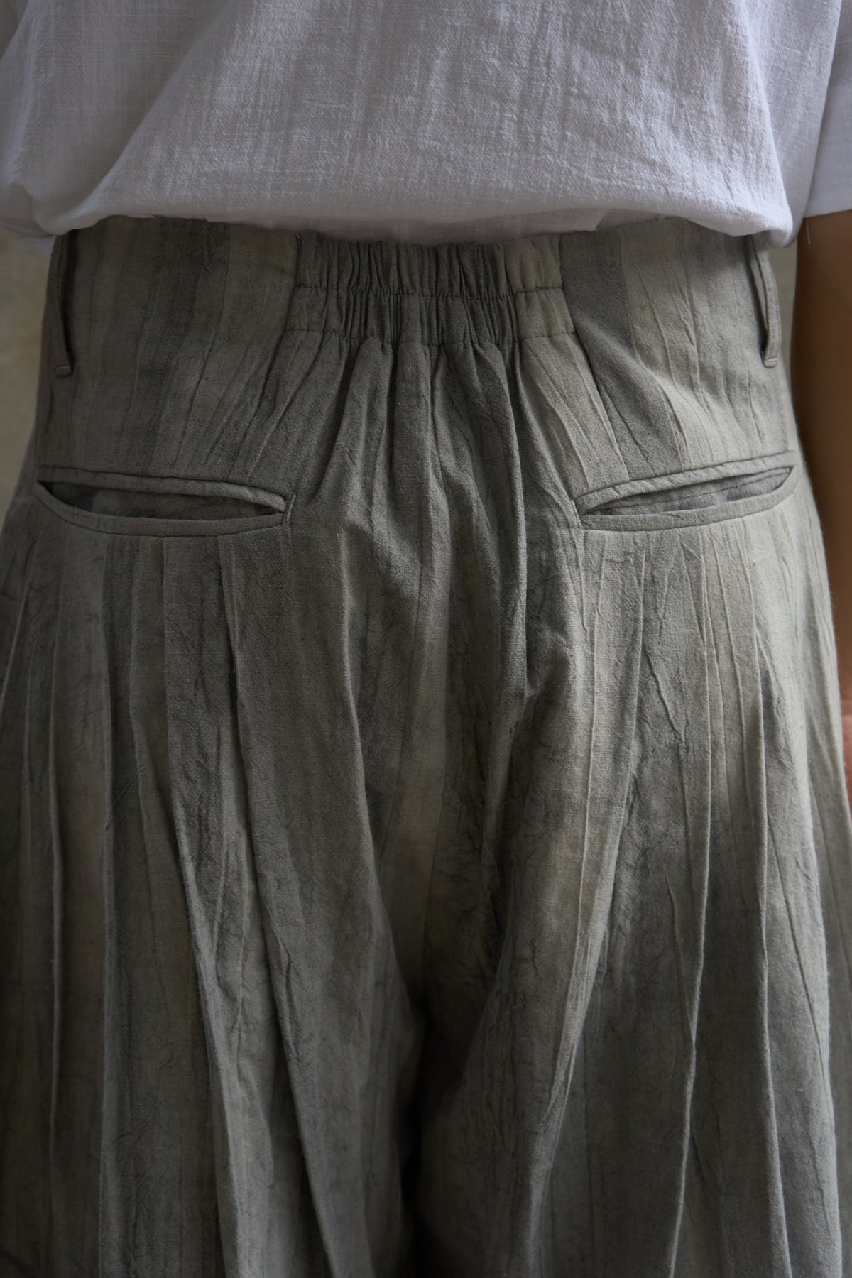 Multi-Pleated Pants - Edition of One