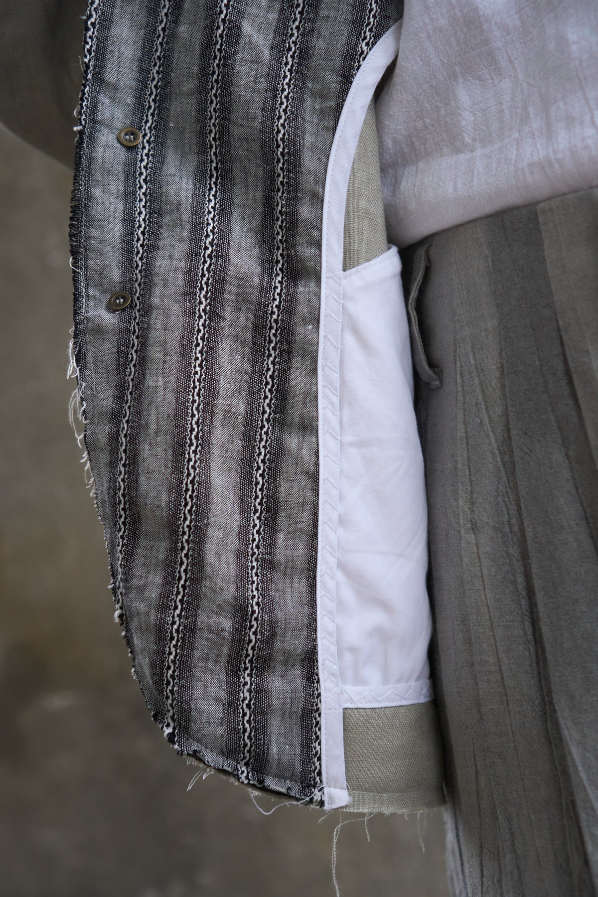 Textured Light Jacket - Edition of One