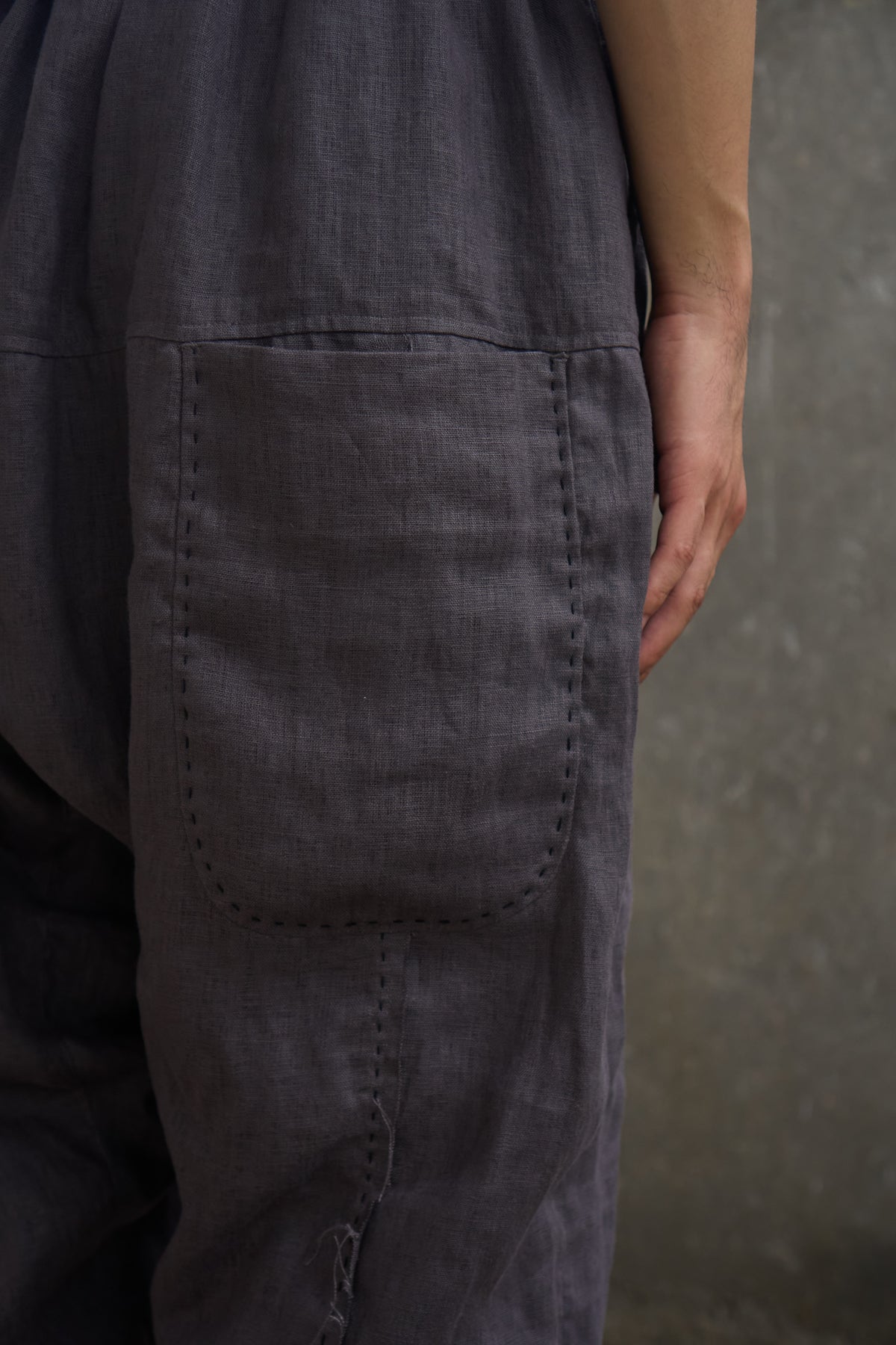 Reversible Drawstring Curved Pants Type II - Edition of One
