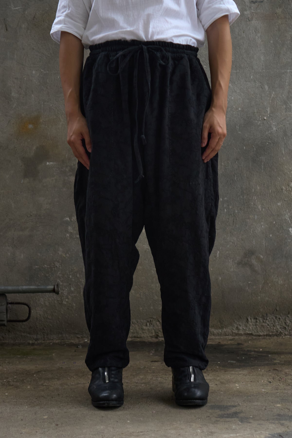 Reversible Drawstring Curved Pants Type II - Edition of One