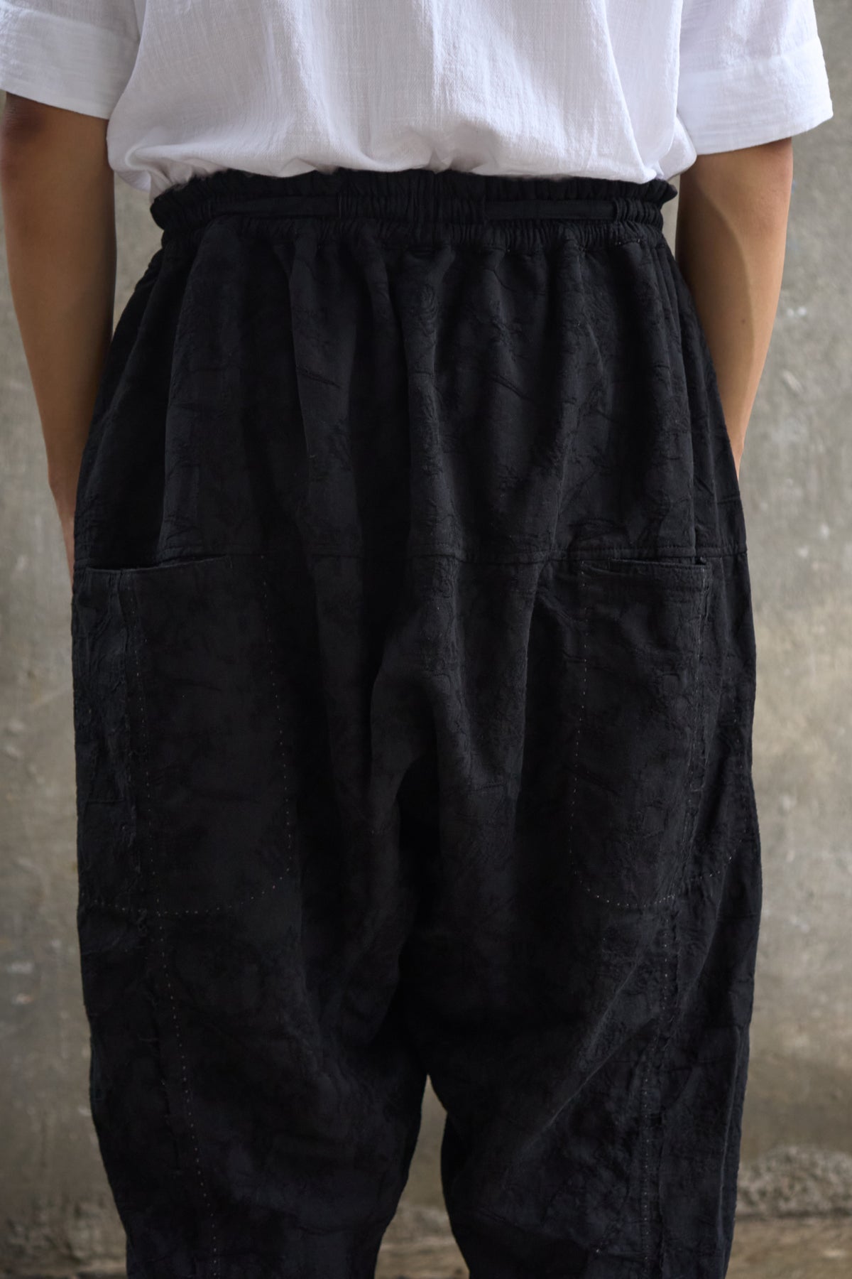 Reversible Drawstring Curved Pants Type II - Edition of One