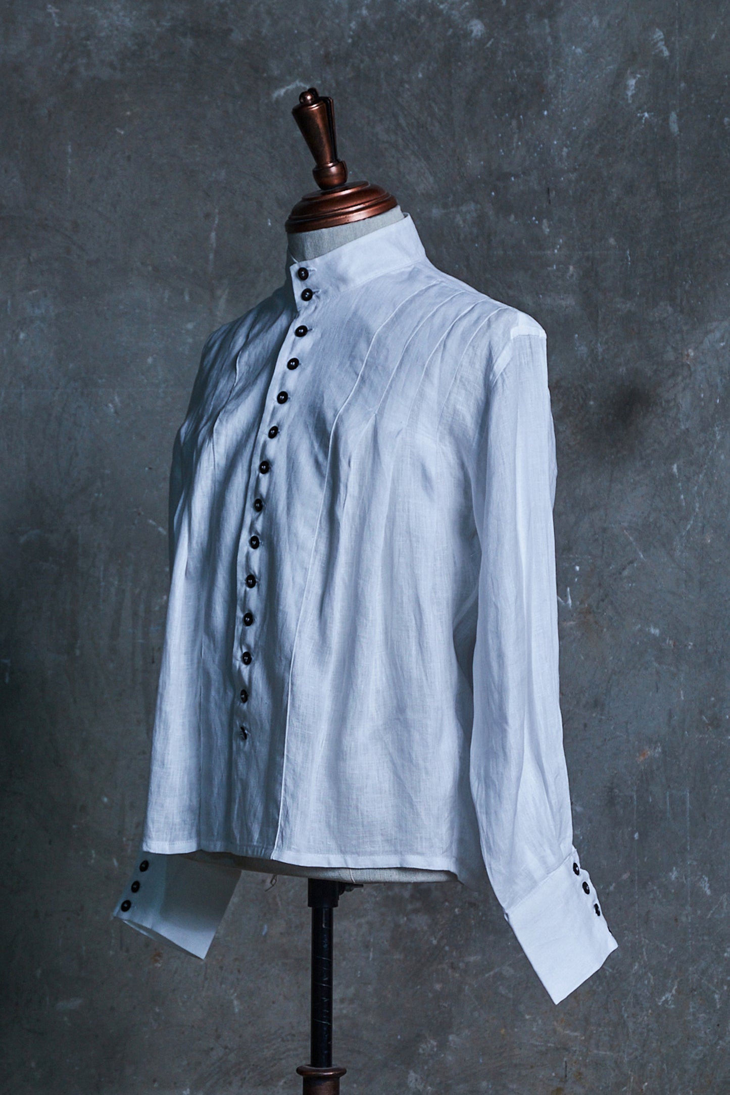 Pleated Smock Shirt