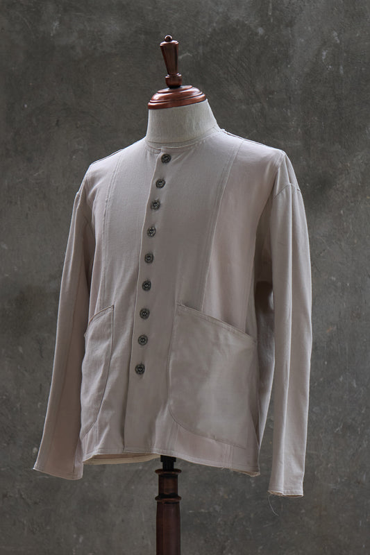 Switching Collarless Jacket